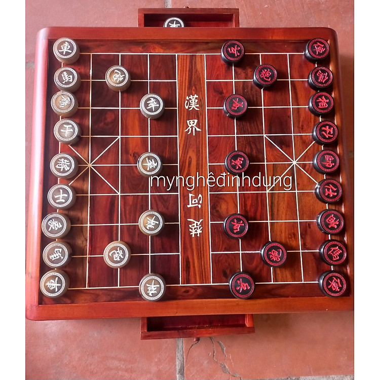 Mua Bộ bàn cờ tướng gỗ trắc combo Chính hãng Ưu đãi - Hình ảnh 3