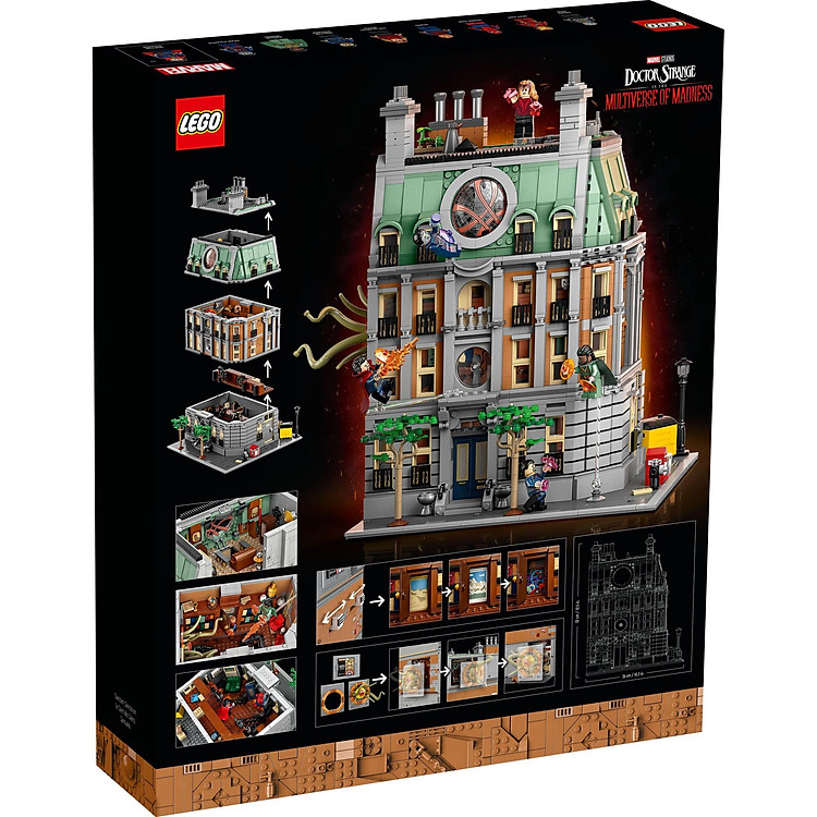 LEGO Super Heroes Doctor Strange Căn Cứ Chính hãng Giá rẻ - Hình ảnh 4