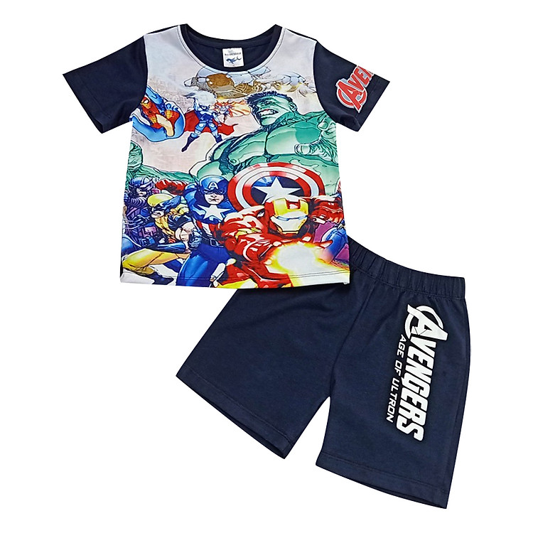 Bộ Đồ Bé Trai Bonchop Avengers
