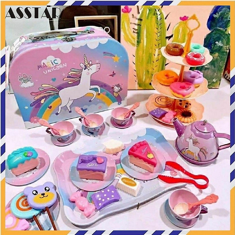 Mua tại Tiki: Đồ Chơi Tiệc Trà Bánh Pony 48 Chi Tiết Chính hãng Giá rẻ