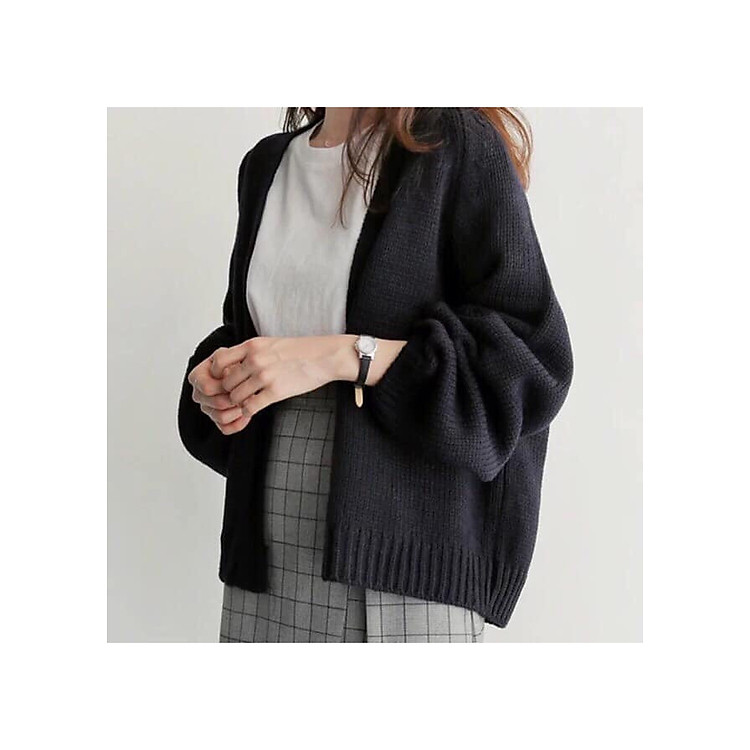 Áo Cardigan, Áo Khoác Len Nữ Form Lửng Mẫu Mới - Kèm Ảnh Thật Tự Chụp
