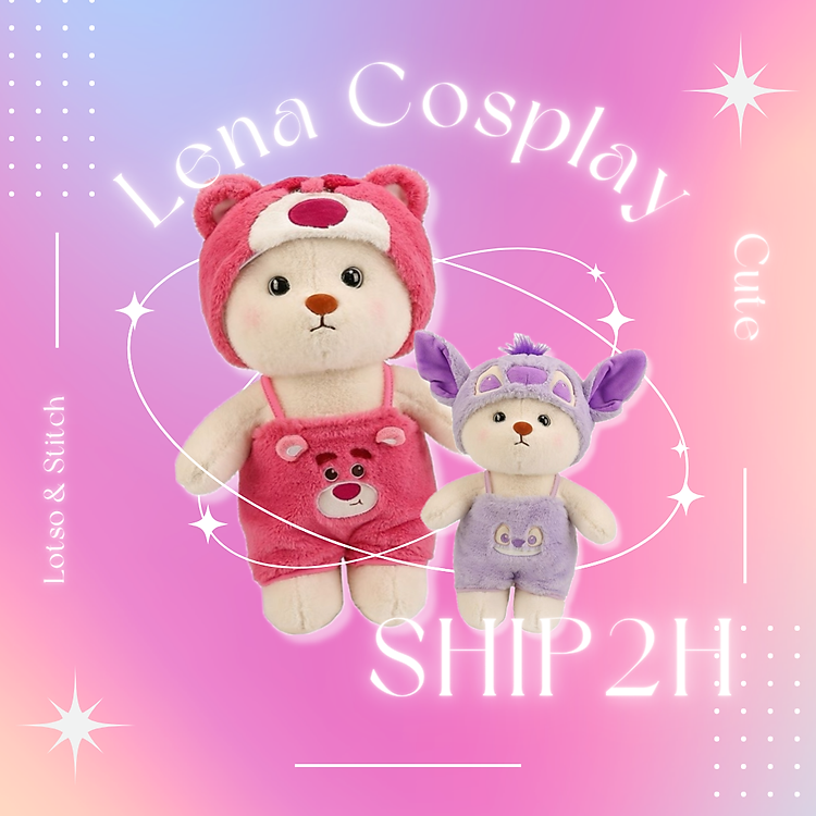 Thú nhồi bông Lena cosplay dễ thương Chính hãng Giá tốt - Hình ảnh 3
