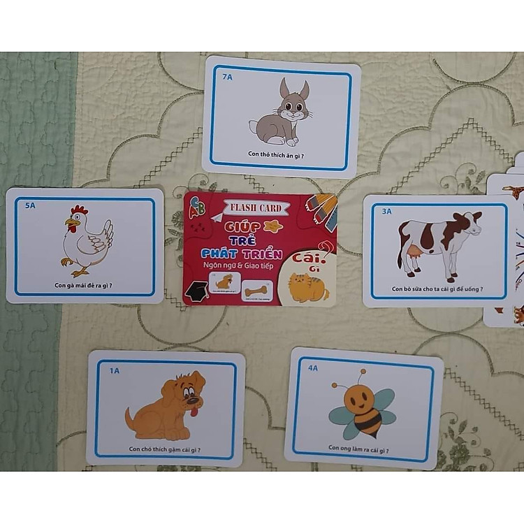 Thẻ học thông minh cho bé (300 câu hỏi) - Ảnh 6