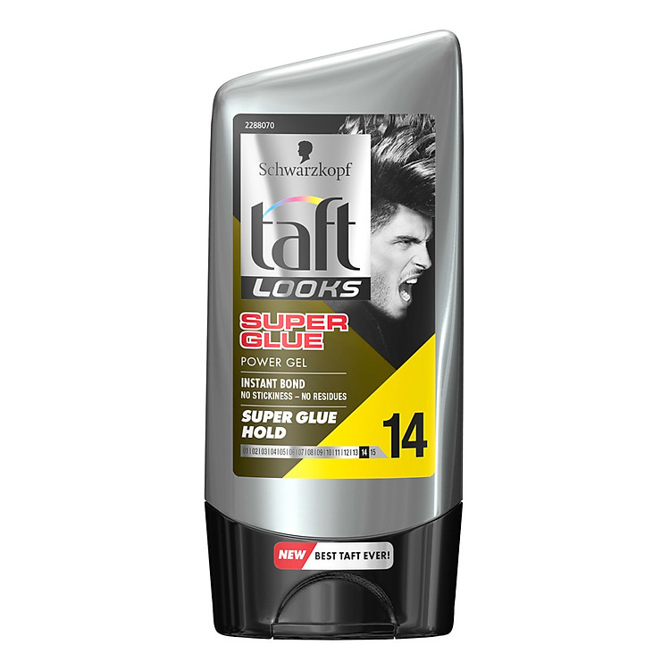 Gel Giữ Nếp Tóc Schwarzkopf Taft Super Glue Hold (150ml) - 4015000981392