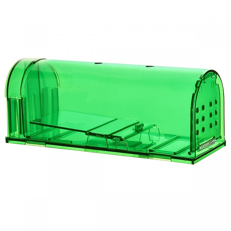 Bẫy chuột lồng thông minh bằng nhựa cứng, không giết chuột