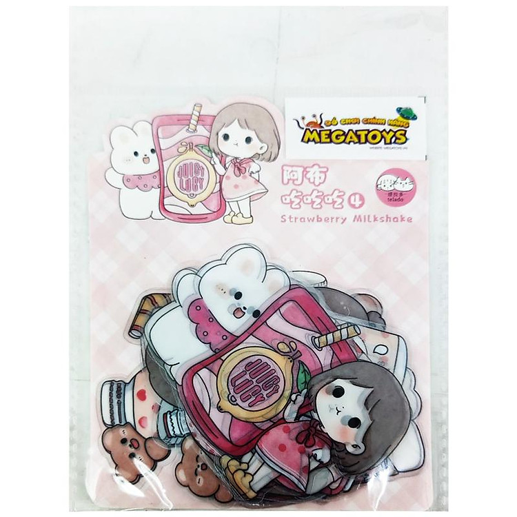 Sticker Cô Gái Abu Chi Chi (40 chiếc) - Ảnh 3