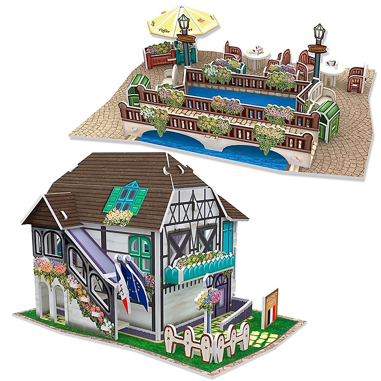 Combo W3135P+W3120h (Mô hình giấy CubicFun & Phụ kiện)