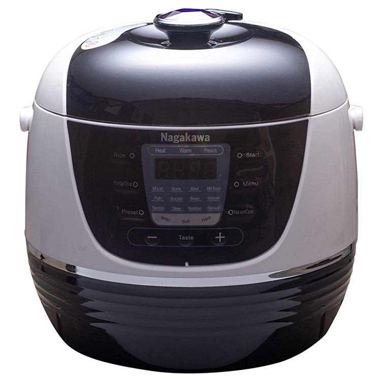 Nồi Áp Suất Điện Tử Nagakawa NAG0206 (6.0 Lít) - Hàng Chính Hãng