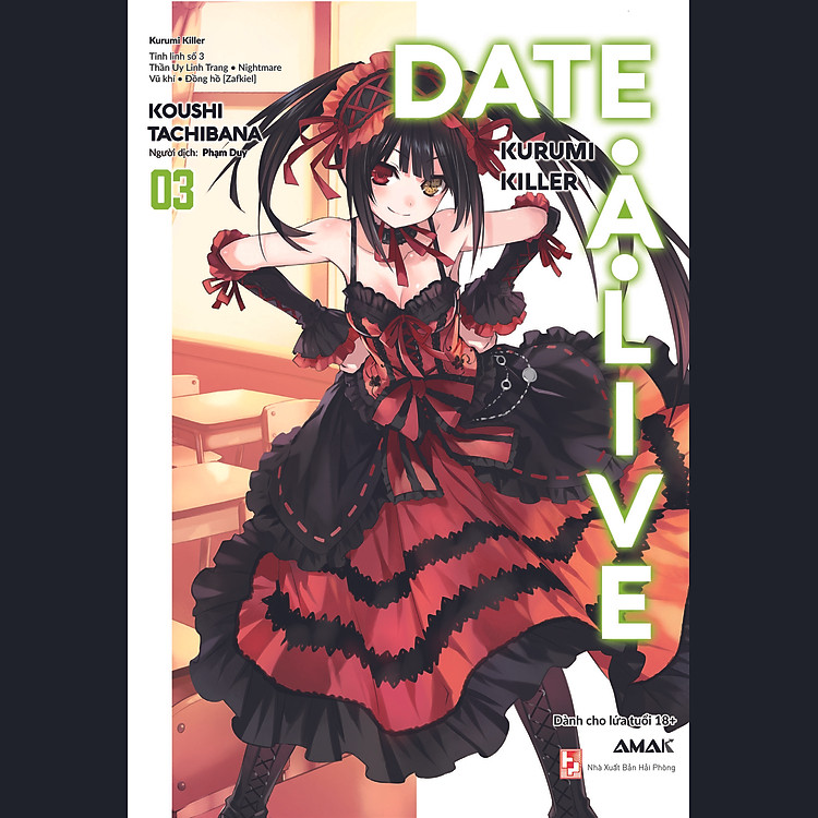 Light Novel Date A Live – Tập 3