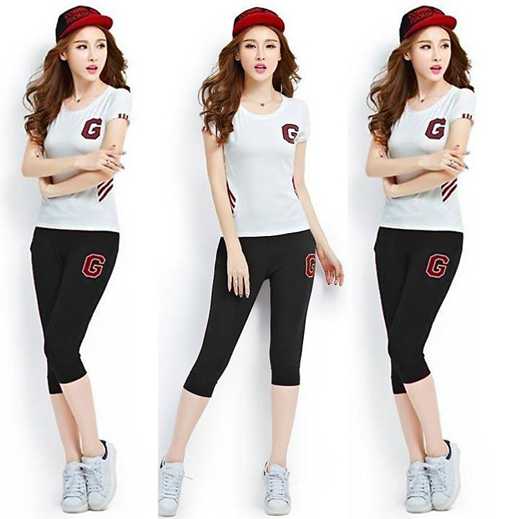Bộ đồ thể thao nữ chữ G TT71