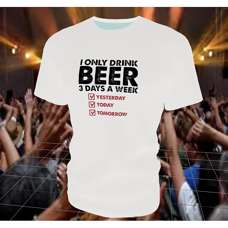 ÁO THUN ONLY BEER NAM NỮ SK-ALI