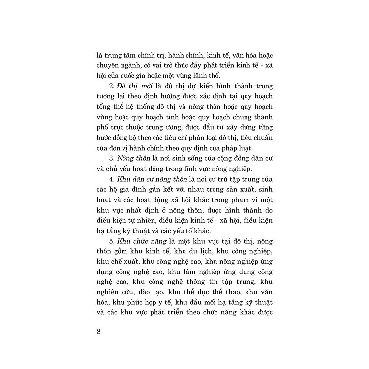 Luật Quy Hoạch Đô Thị Và Nông Thôn Năm 2024 - Ảnh 6