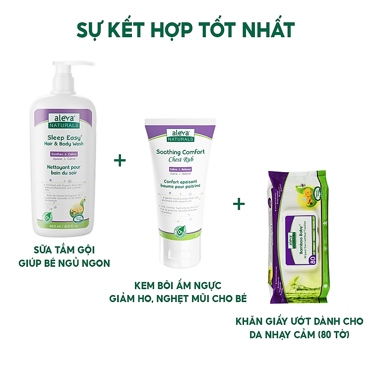 Sữa dưỡng thể cho bé Aleva 240ml Chính hãng Ưu đãi - Hình ảnh 5