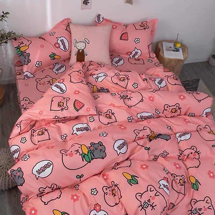 combo 5 món chăn hè poly cao cấp đủ màu