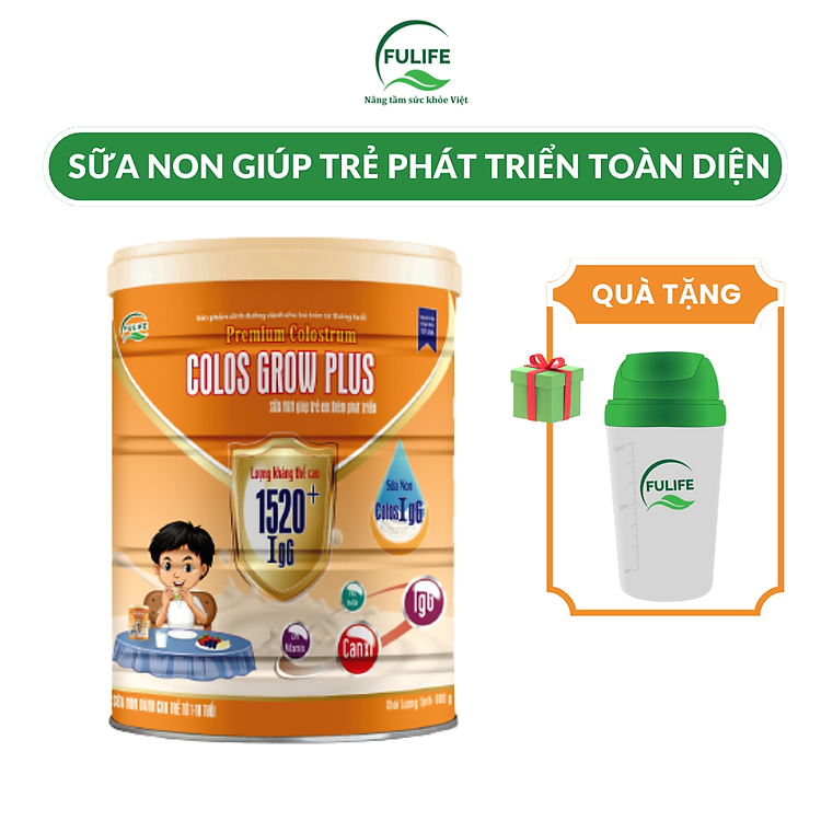 Sữa Non Colos GrowPlus Cho Trẻ Biếng Ăn Chính hãng Giá tốt - Hình ảnh 2