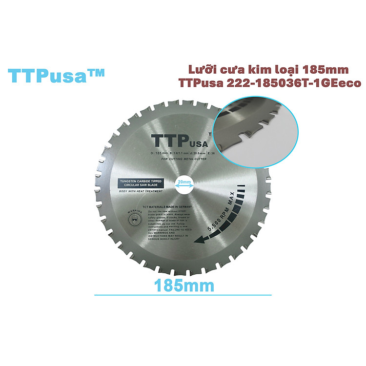 LƯỠI CƯA KIM LOẠI TTPusa