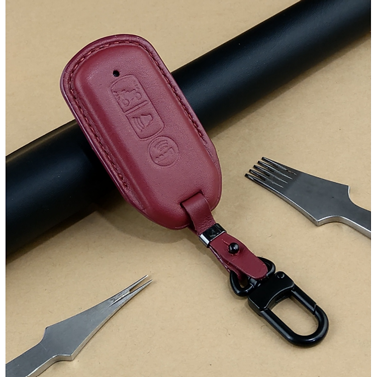 Bao da ép phom Handmade chìa khóa Honda SH, SH Mode da bò thât giá tận xưởng (có bán sỉ)