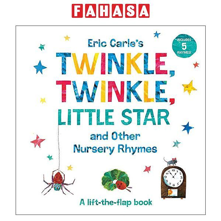 Sách ngoại văn: Eric Carle's Twinkle, Twinkle, Little Star and Other Nursery Rhymes