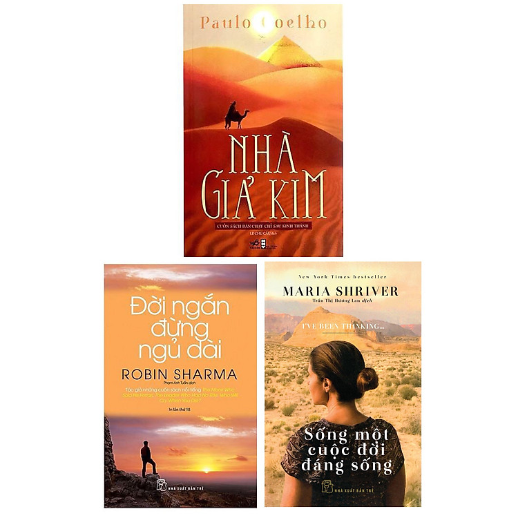 Combo 3 Cuốn Sách Giúp Bạn Định Hướng Được Bản Thân Tốt Hơn : Sống Một Cuộc Đời Đáng Sống + Đời Ngắn Đừng Ngủ Dài + Nhà Giả Kim
