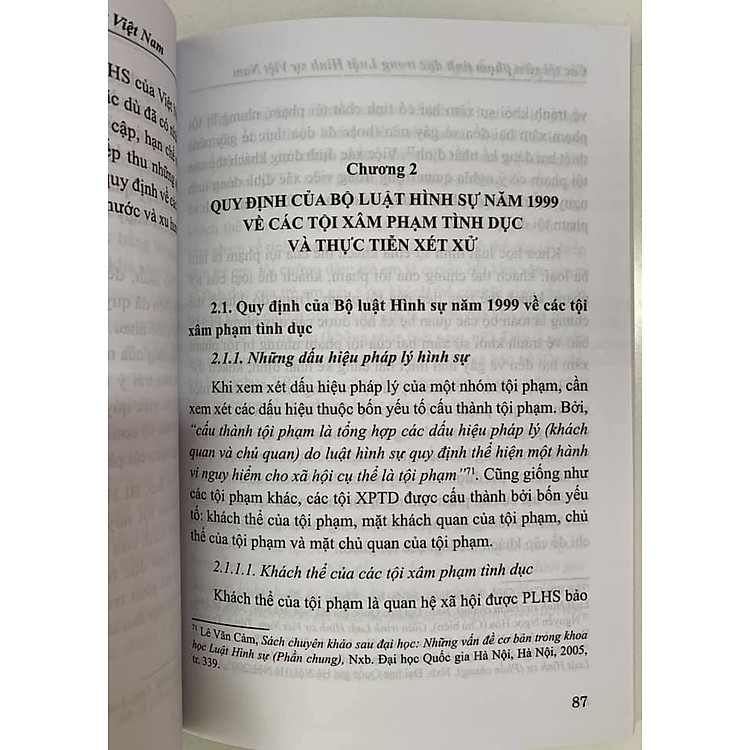 Các Tội Xâm Phạm Tình Dục Trong Luật Hình Sự Việt Nam - Ảnh 7