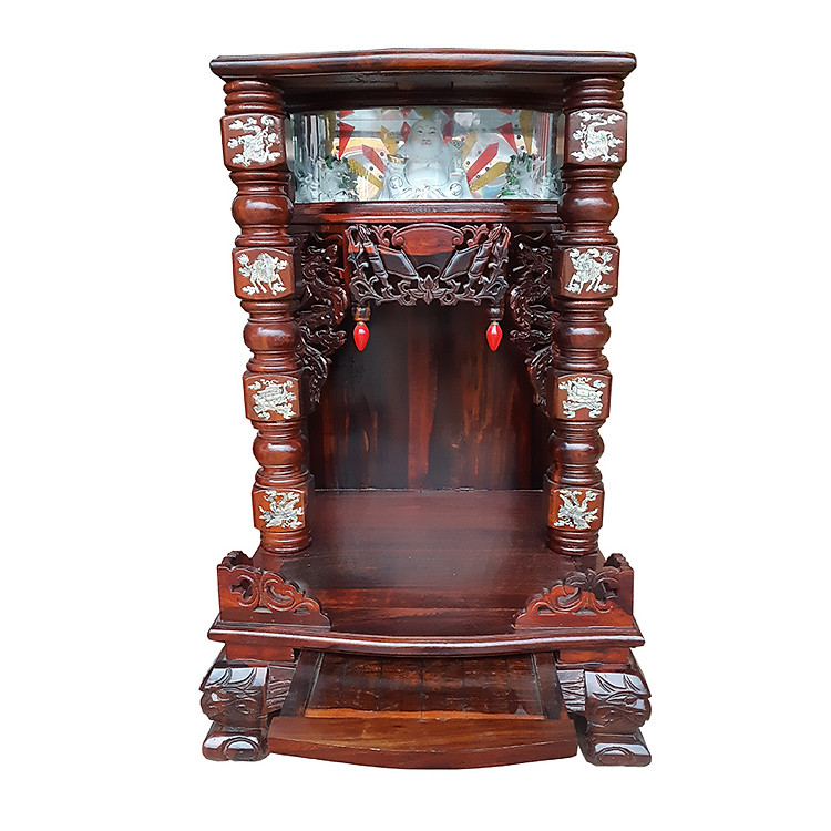 Bàn Thờ Thần Tài Ông Địa gỗ Muồng Đen Cao Cấp