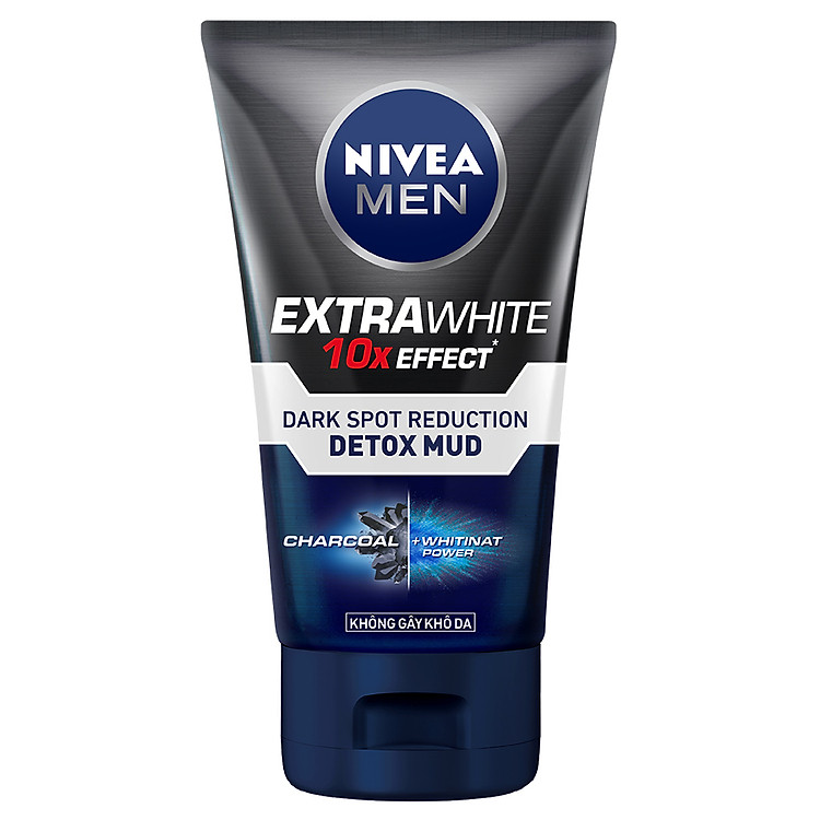 Sữa Rửa Mặt Nivea Men Bùn Khoáng Sáng Da Và Mờ Vết Thâm Mụn (100g)
