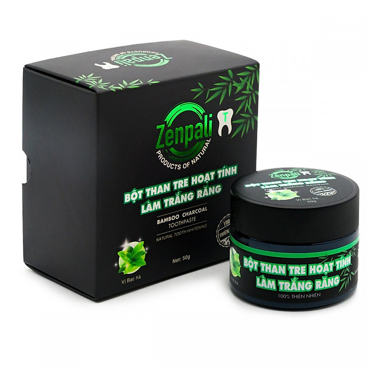 Than hoạt tính trắng răng ZenPali-T