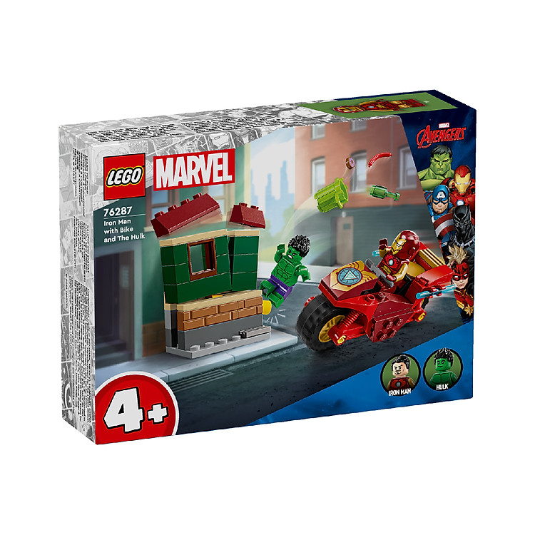 Mua tại Tiki: Mua Đồ Chơi Lắp Ráp Iron Man LEGO 76287 Chính hãng Tiết kiệm