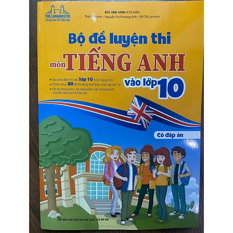 Bộ đề luyện thi môn tiếng anh vào lớp 10 - Ảnh 2