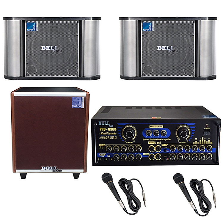 Bộ dàn karaoke gia đình BellPlus RM10 - Hàng chính hãng
