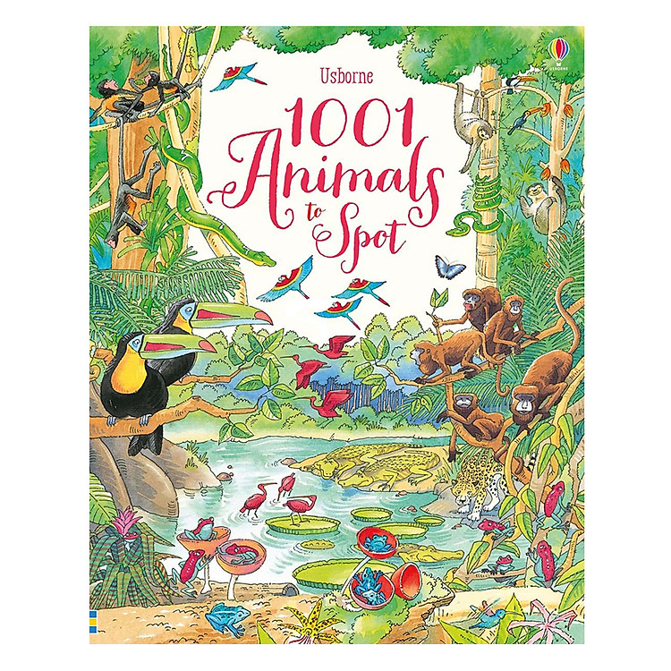 Sách Usborne 1001 Animals to Spot