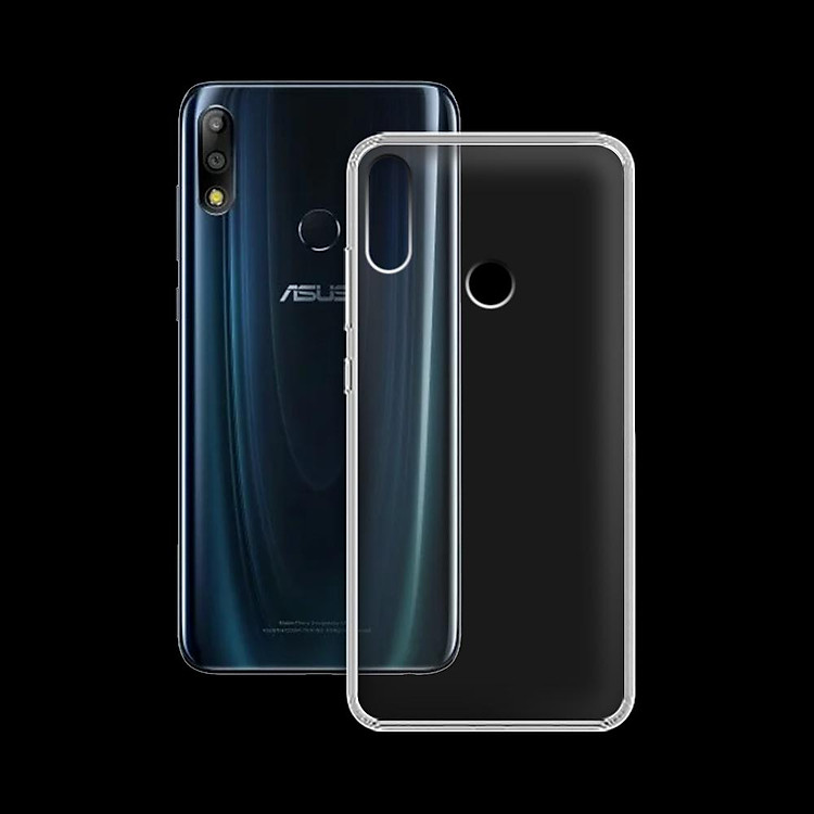 Ốp lưng cho Zenfone Max Pro M2 - Ốp dẻo trong - Hàng Chính Hãng