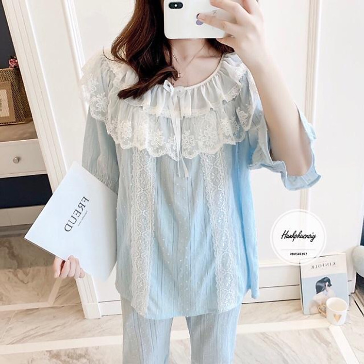 Bộ đồ Pijama #PiPrincess MỀM MẠI SEXY Hàng Chính Hãng