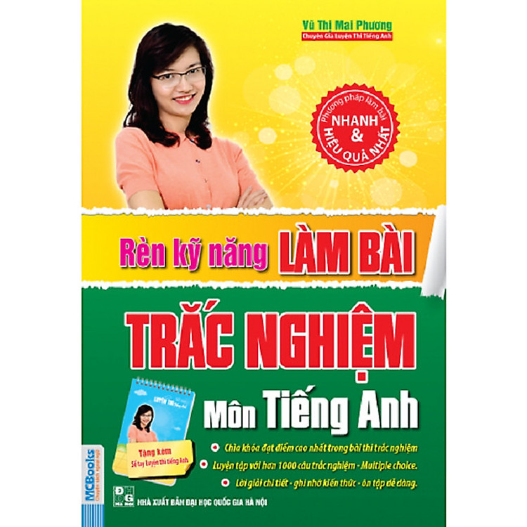 Rèn kỹ năng làm bài trắc nghiệm môn tiếng Anh - Cô Mai Phương ( bản 2019)