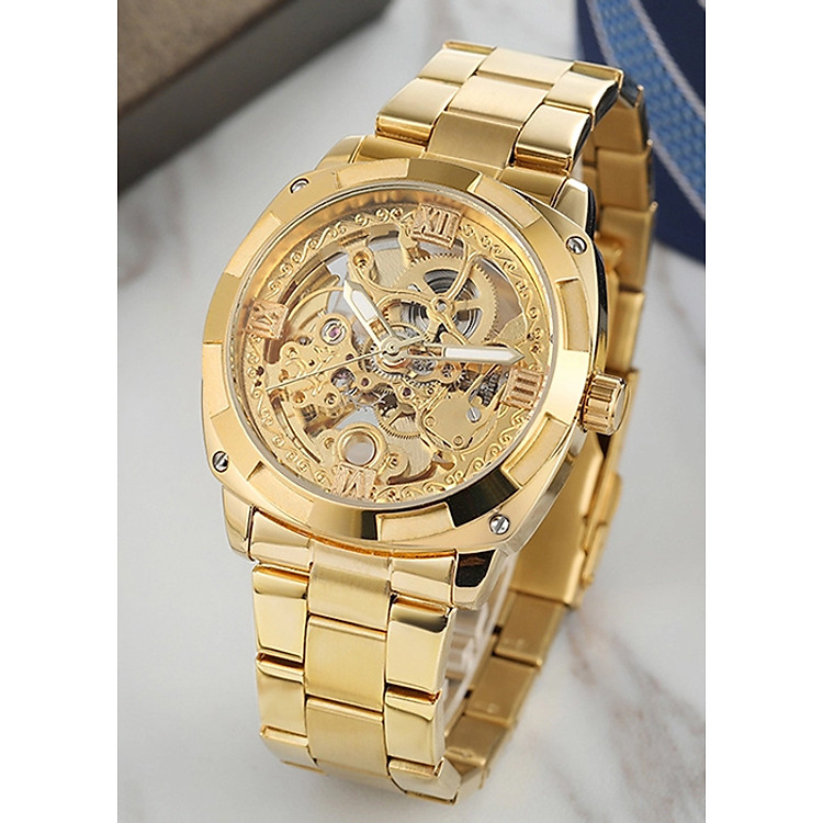 Đồng hồ cơ nam lộ máy Forsining H207M lộ máy thời trang độc đáo