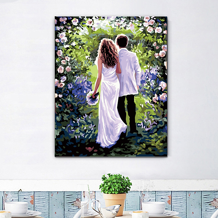 Tranh tô màu theo số ngày hạnh phúc 117