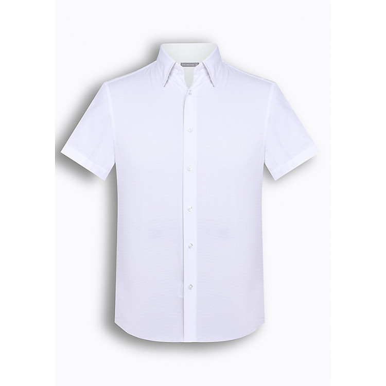 Áo Sơ Mi Nam Tay Ngắn Họa Tiết The Shirts Studio Hàn Quốc TD42F2108