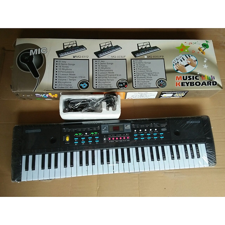 Đàn piano 61 phím 75cm cho người mới học nhạc