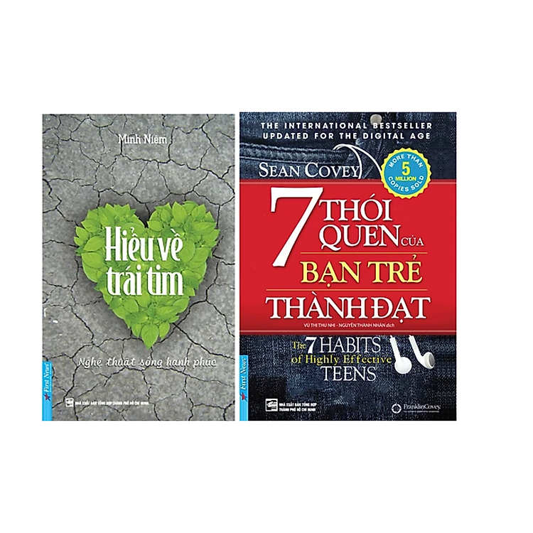 Combo 2 cuốn sách Tư Duy - Kĩ Năng Sống : 7 Thói Quen Của Bạn Trẻ Thành Đạt (Tái Bản 2019) + Hiểu Về Trái Tim (Tái Bản)