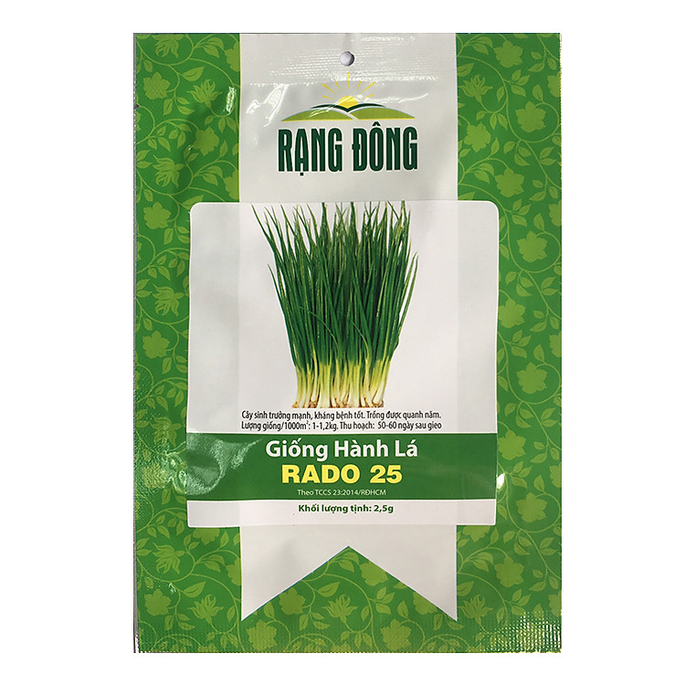 Hạt Giống Hành Lá Rado 25