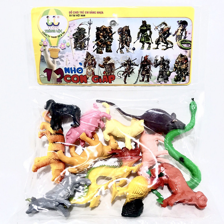 Đồ Chơi Mô Hình Động Vật Nhựa Việt Nam cỡ Nhỏ