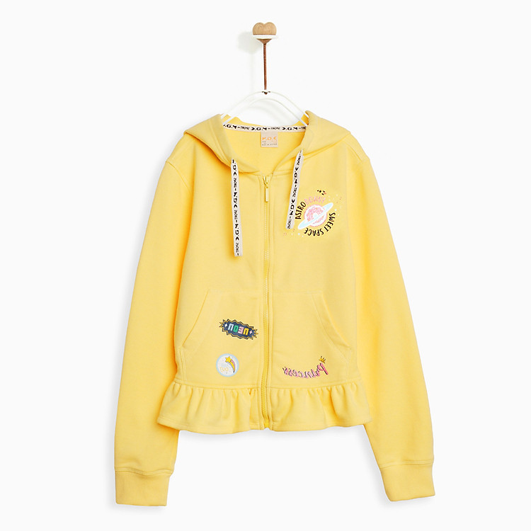 Áo Bé Gái Space Girl Hoodie Jacket MDK - AGHOL18J01