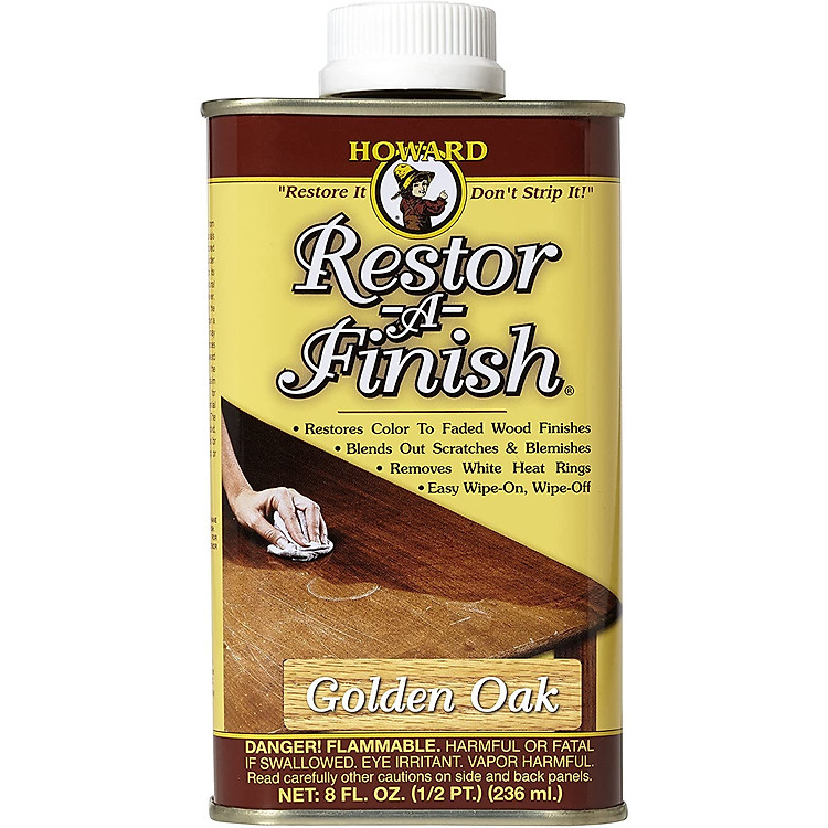 Dung dịch phục hồi màu và xóa vết xước đồ gỗ Restor-A-Finish RF3008 236ml (Golden Oak)