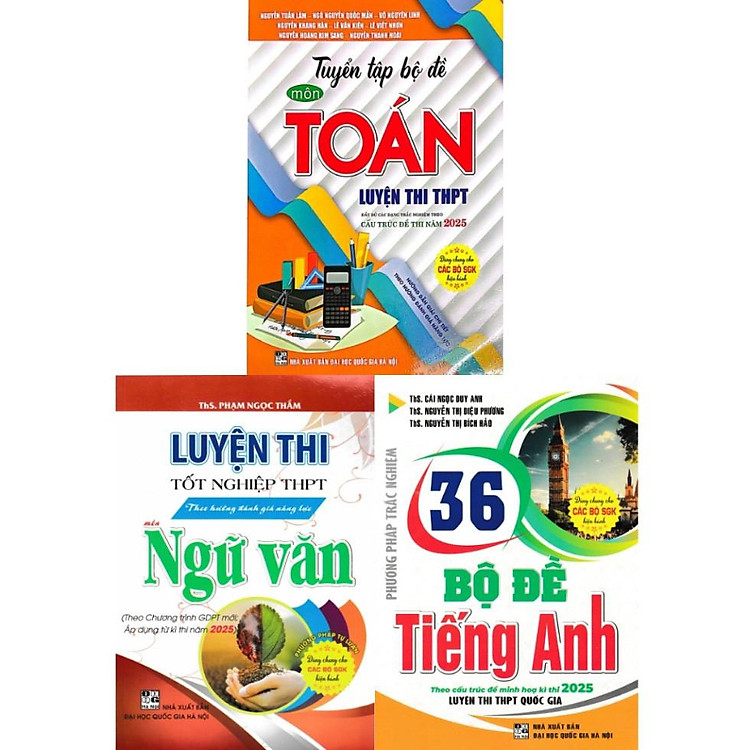 Tuyển Tập Đề Thi THPT Môn Toán – Văn – Anh Năm 2025