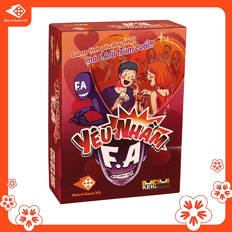 Yêu Nhầm F.A - Board game tình yêu đầu tiên mà F.A là TRÙM cuối