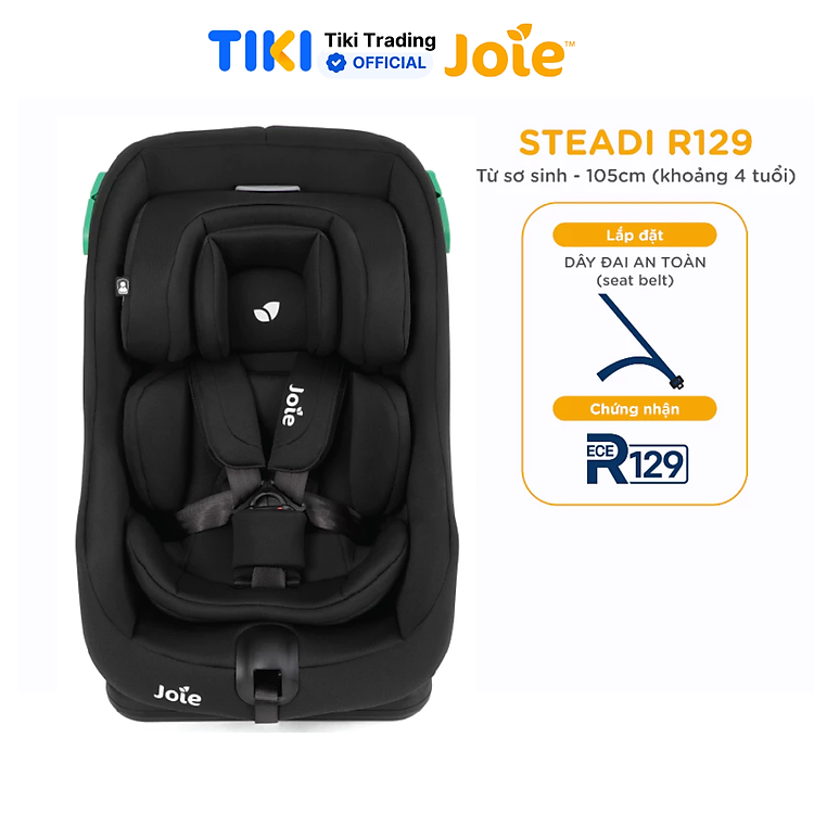 Ghế ngồi ôtô Joie Steadi R129 cho bé Chính hãng Ưu đãi