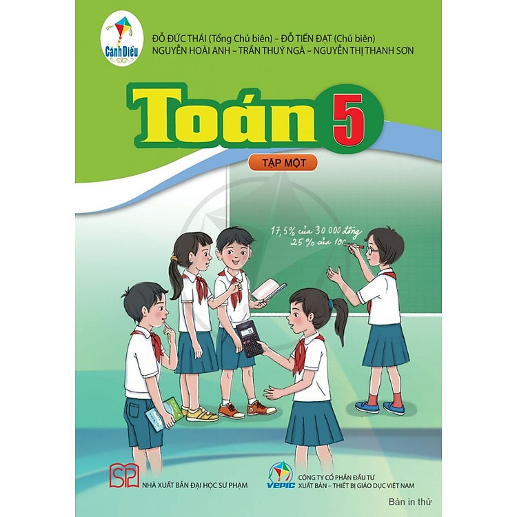 Sách giáo khoa Toán 5 – Tập một