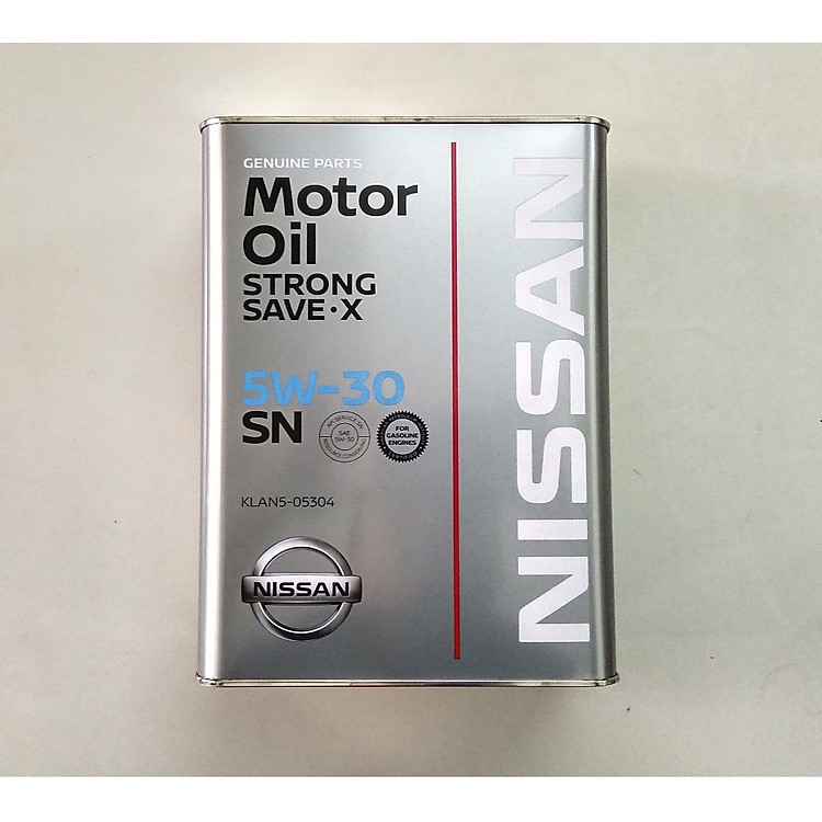 Dầu nhờn Nissan Strong Save 5W30 SN 4Lx6