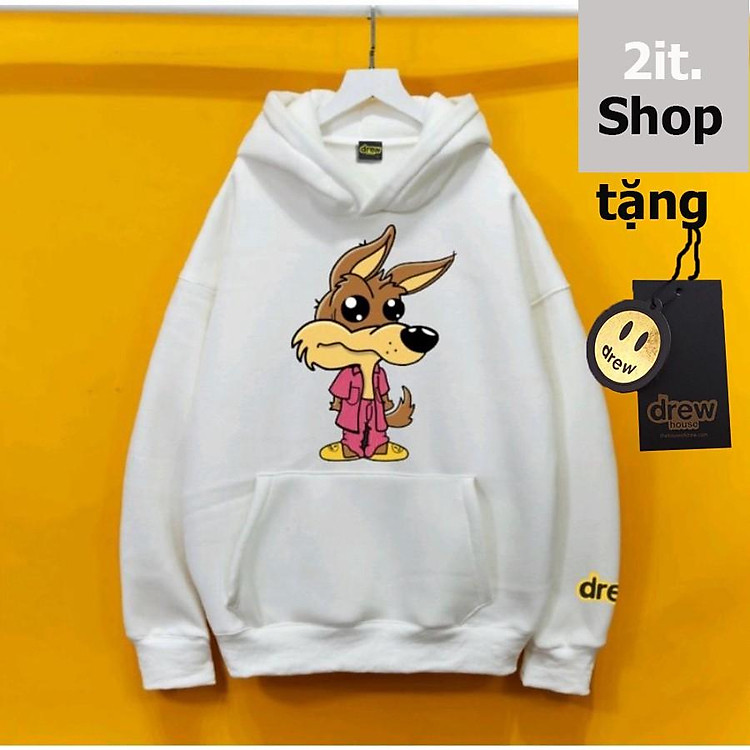 (Hot Trend) áo hoodie drew sói , hoodie chất vải nỉ bông dày cao cấp N&C_shop NC007 2it.Shop
