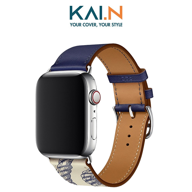 Dây Da Kai.N Leather Classic Dành Cho Apple Watch Ultra / Apple Watch Series 1-8/SE/SE2022 _ Hàng Chính Hãng